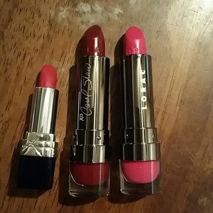 3 piece high end lipstick bundle